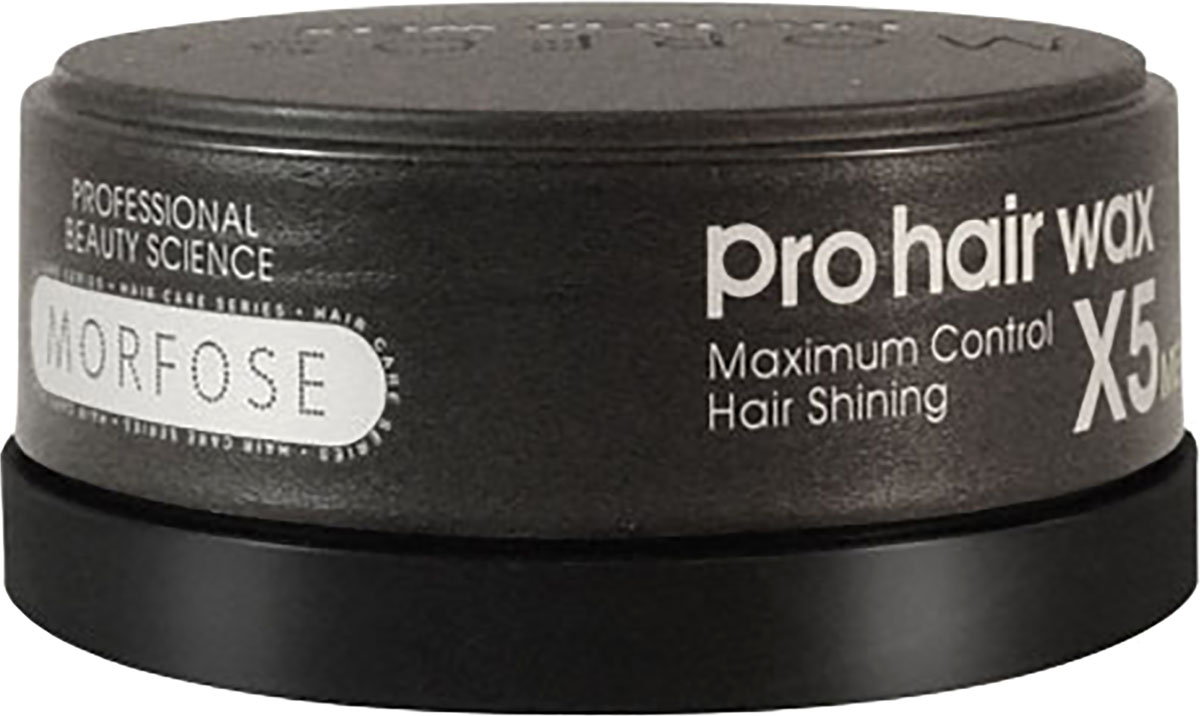  Morfose Pro Hair Wax X5 Schwarz / Men 