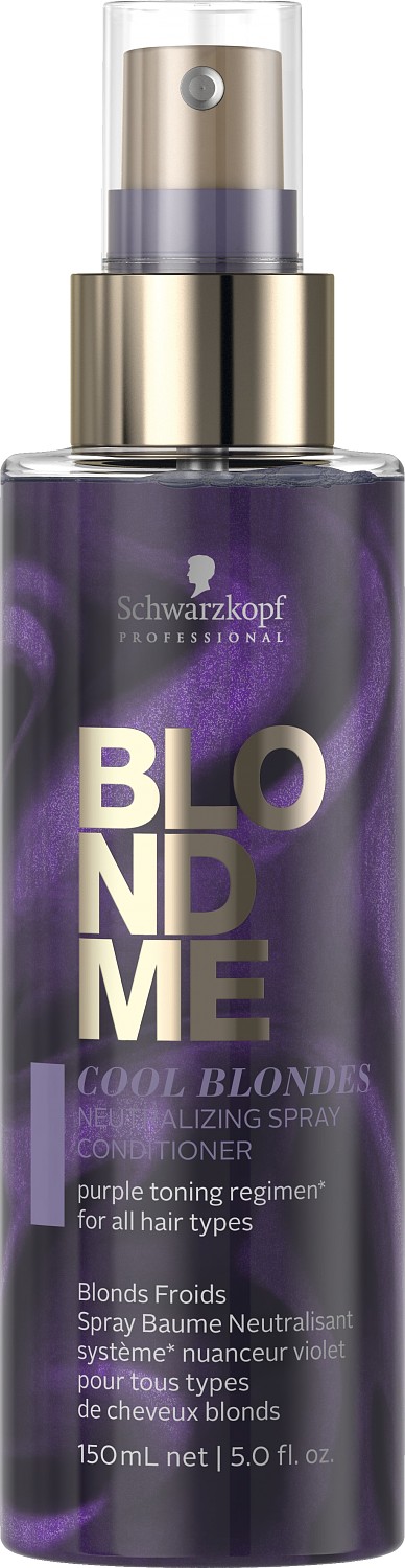  Schwarzkopf BlondMe Cool Blondes Neutralizing Spray Conditioner 150 ml 