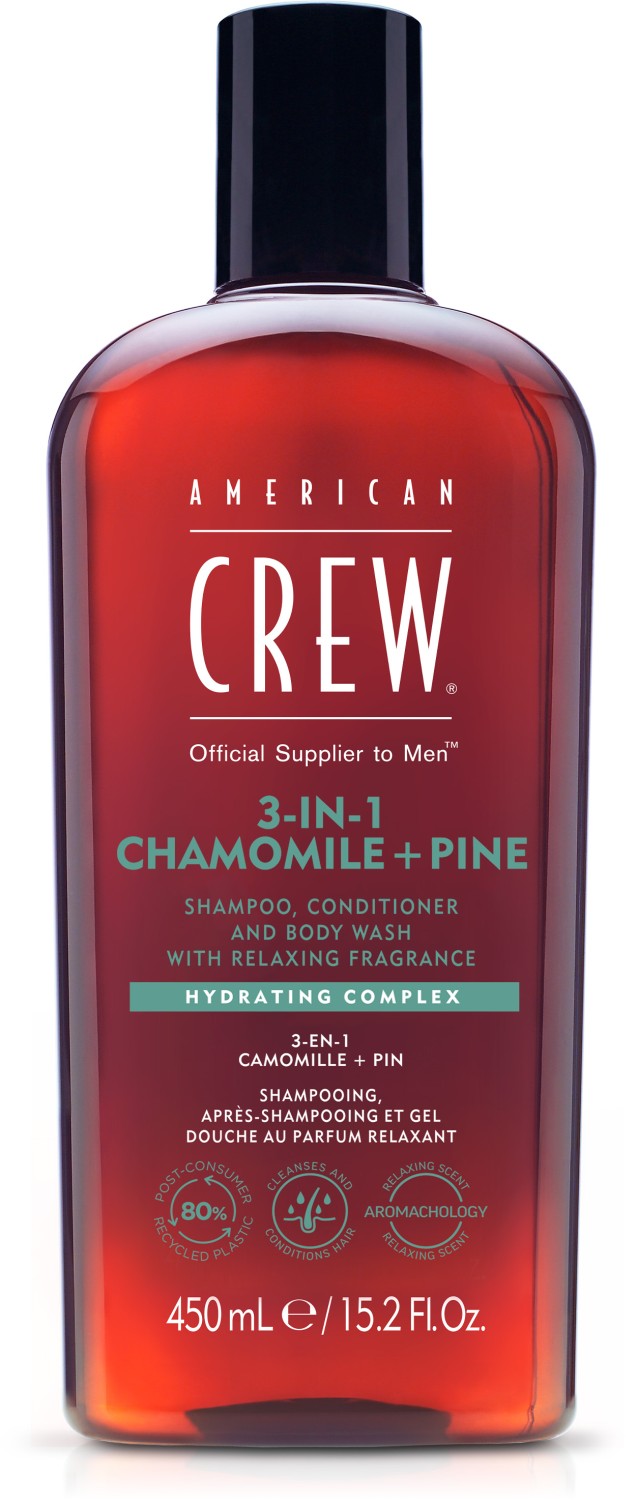  American Crew 3-In-1 Chamomile & Pine 450 ml 