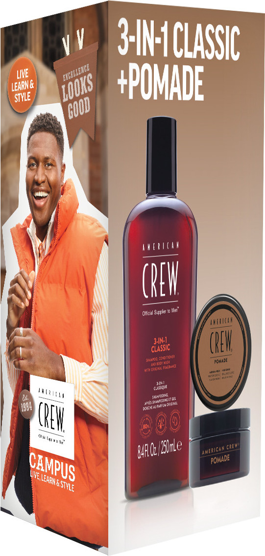  American Crew Geschenkset Holiday Duo Set Classic 