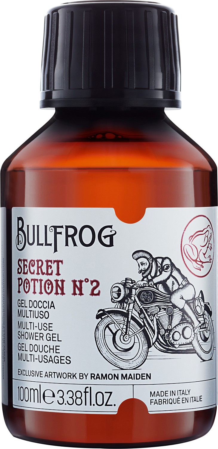  Bullfrog All-in-one Shower Shampoo Secret Potion N.2 Travelsize 100 ml 