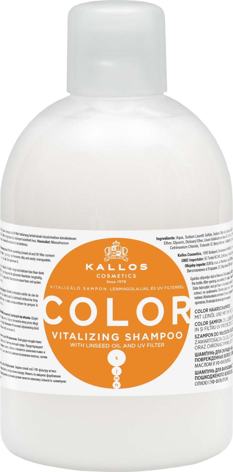  Kallos KJMN Color Vitalizing Shampoo 1000 ml 
