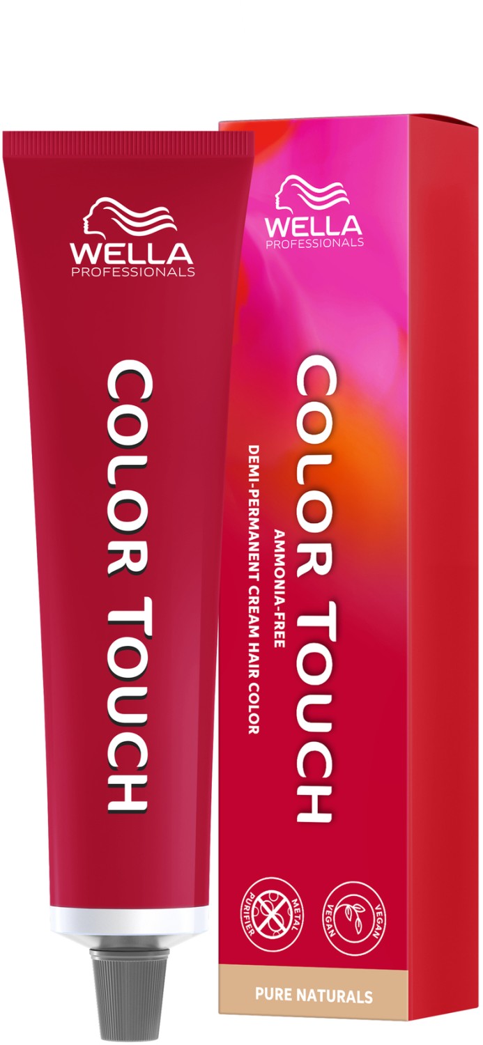  Wella Color Touch Pure Naturals 6/05 Dunkelblond Natur-Mahagoni 