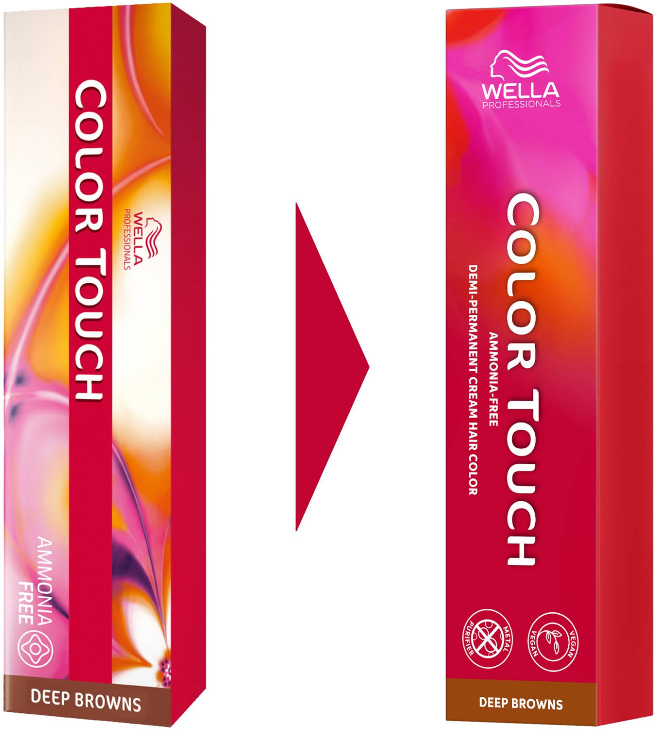  Wella Color Touch Deep Browns 6/75 Dunkelblond Braun-Mahagoni 