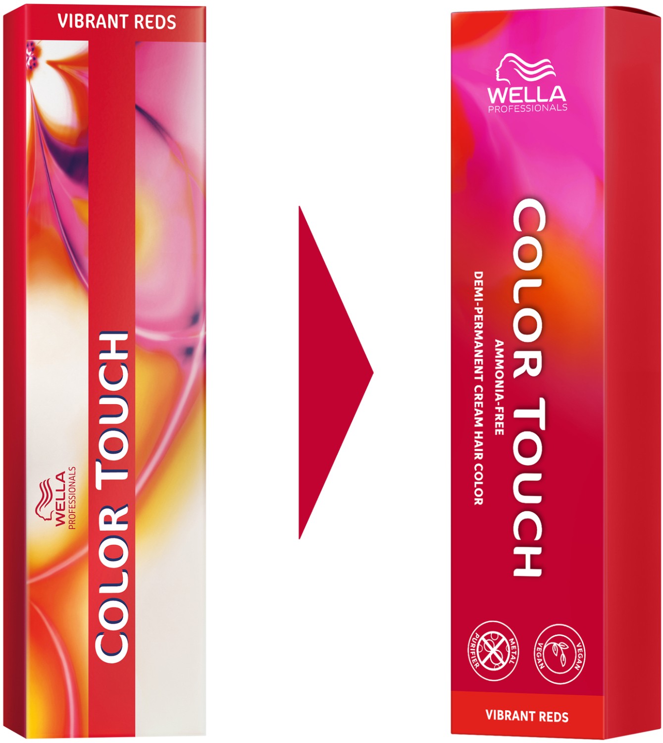  Wella Color Touch Vibrant Reds 7/43 Mittelblond Rot-Gold 