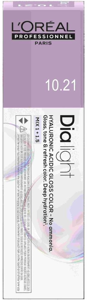  Loreal Dialight 10.02 Milkshake Platinblond Leicht Iris&eacute; 