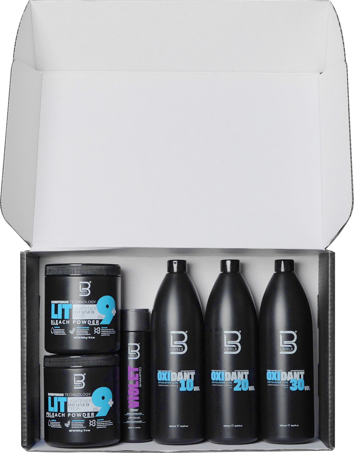  L3VEL3 LIT Haaraufhellungs-Einsteiger-Set 