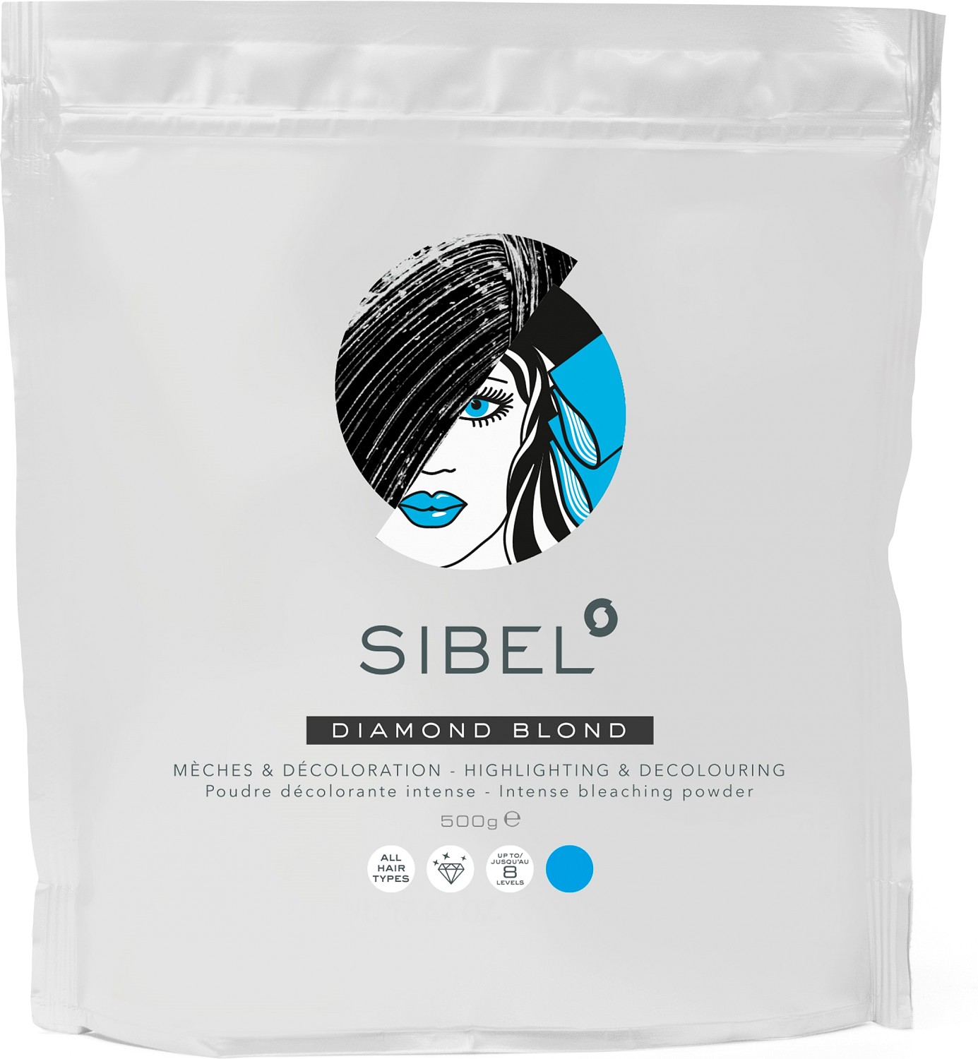  Sibel Sapphire Blondierpulver Intensiv 