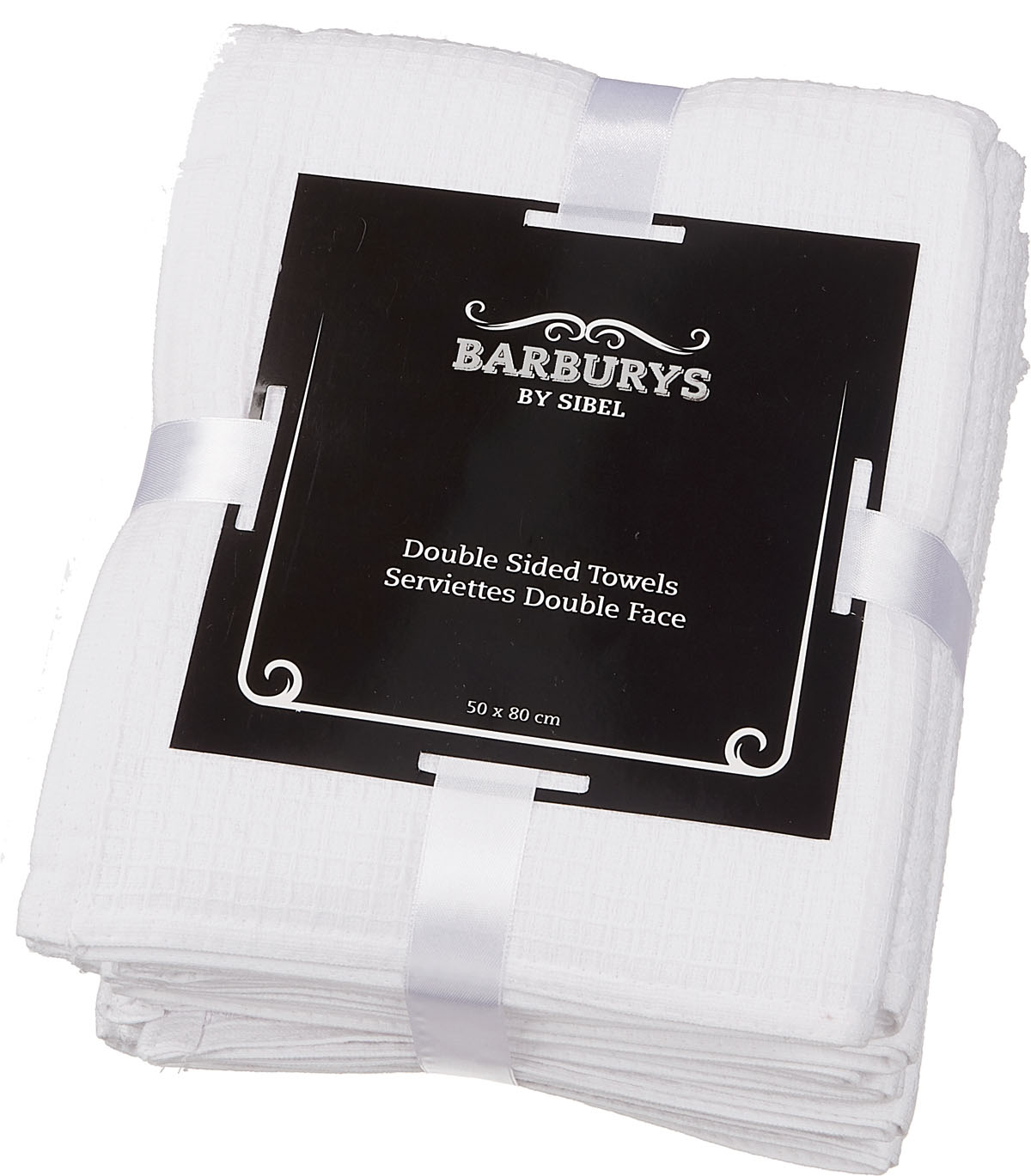  Barburys Double Side Baumwolltuch weiss 