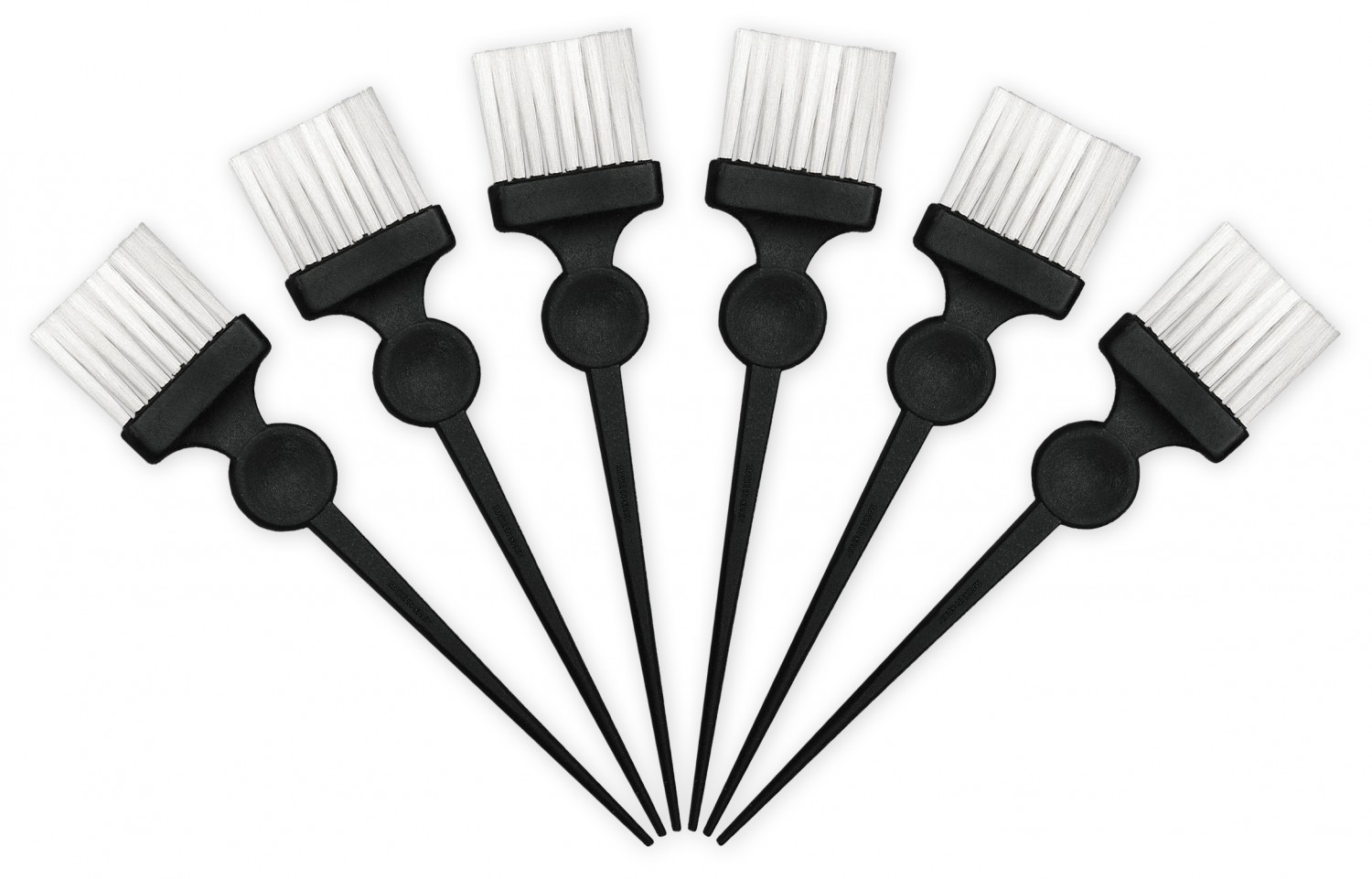 Termix White Fiber schwarz klein 6er-Pack 