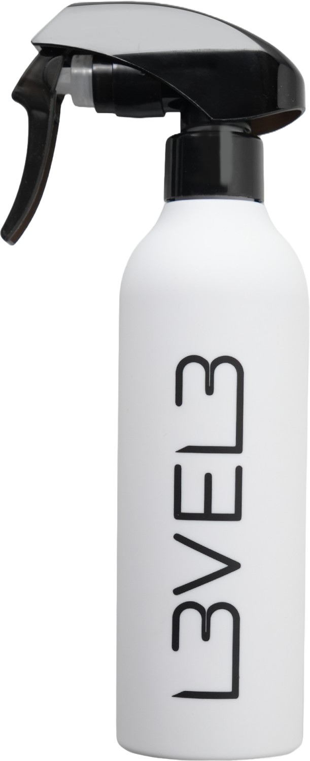  L3VEL3 Gummierte Spr&uuml;hflasche Wei&szlig; 