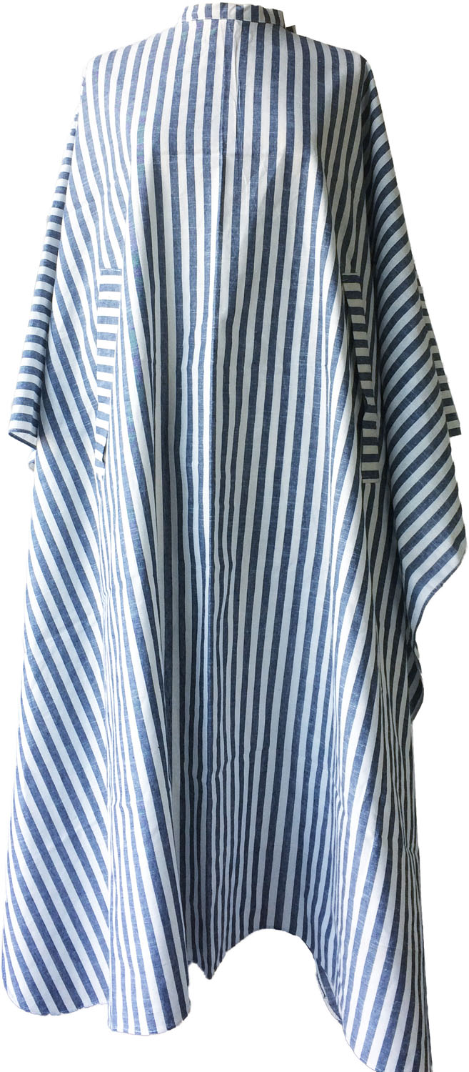  Barburys Vintage-gestreifter Barber XL Umhang 135X184CM 