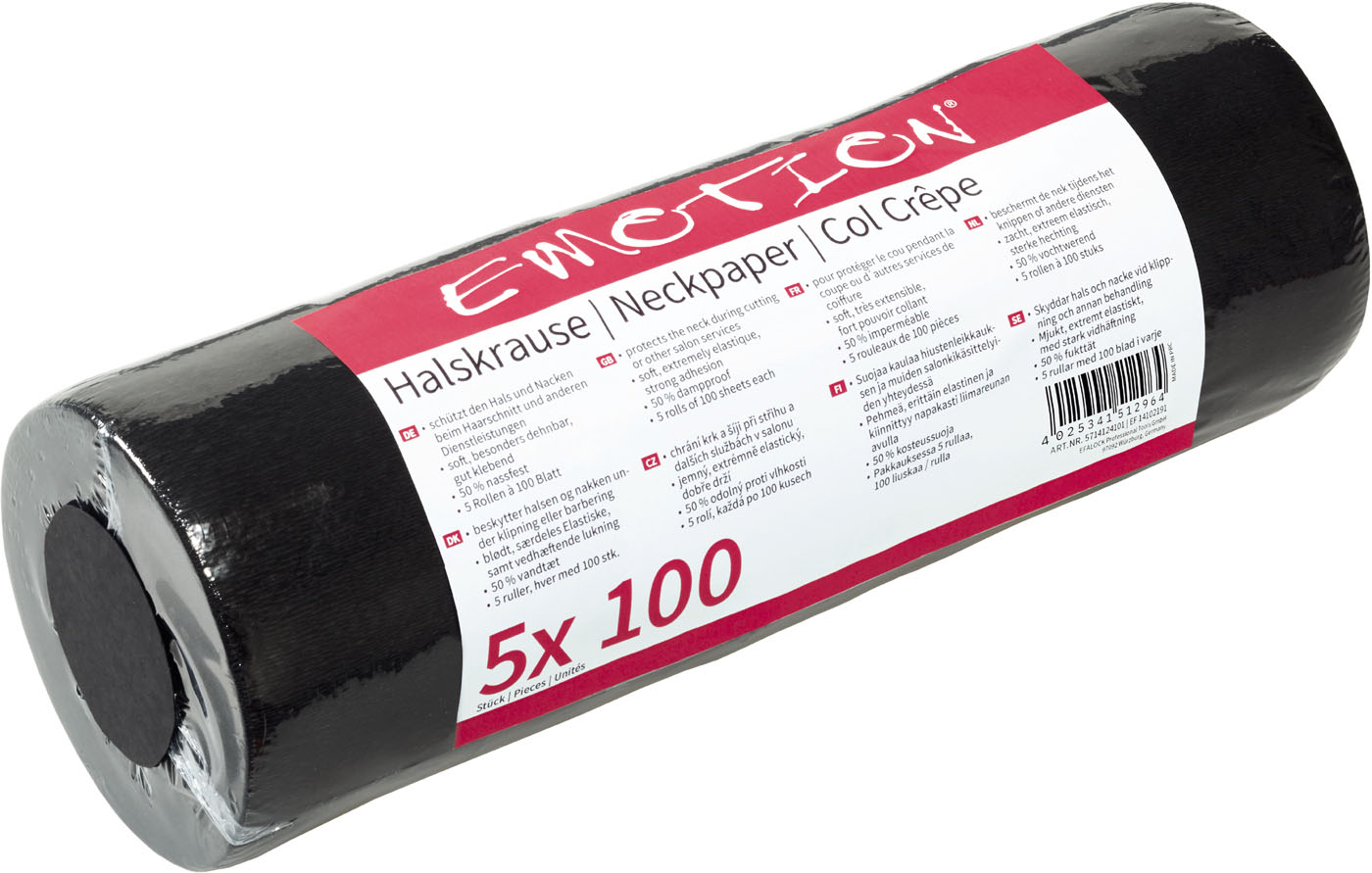  Efalock Halsschutzkrause  "Emotion" schwarz 