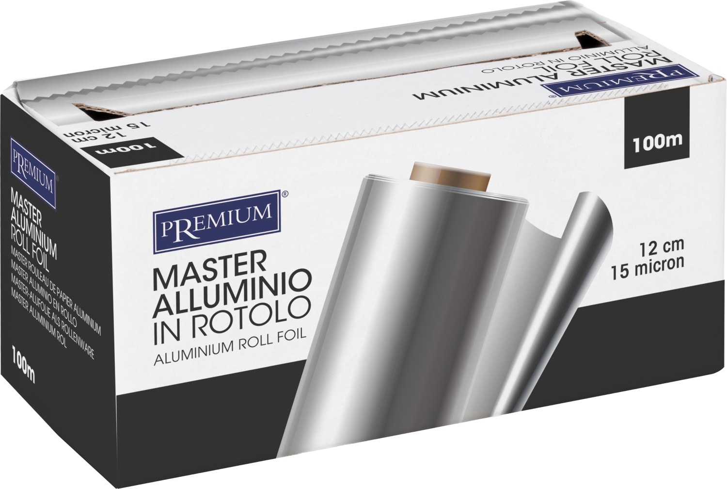  XanitaliaPro Master-Alufolie als Rollenware 12 cm 