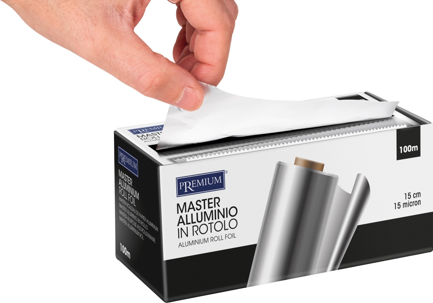  XanitaliaPro Master-Alufolie als Rollenware 15 cm 