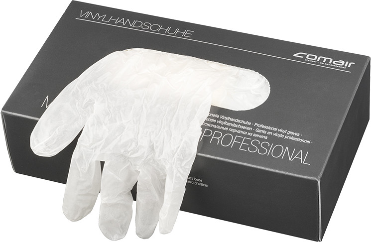  Comair Vinyl Handschuhe 100er mittel 