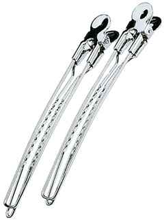  Efalock Haarschneideklammern 51821 - Silber 