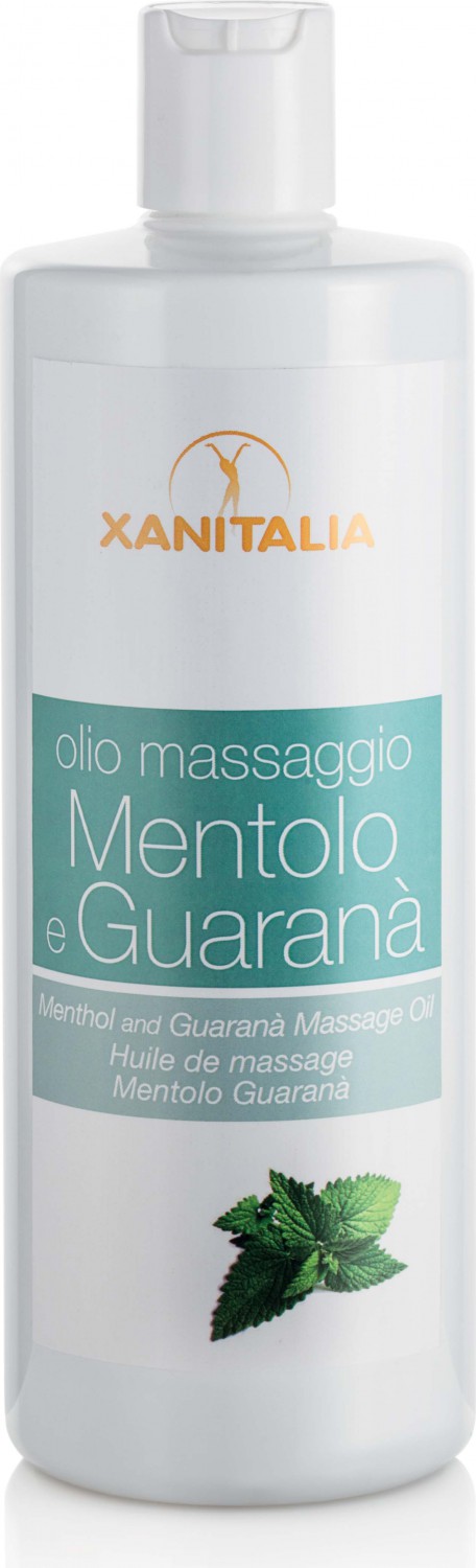  XanitaliaPro Massage&ouml;l mit Menthol und Guarana 500 ml 